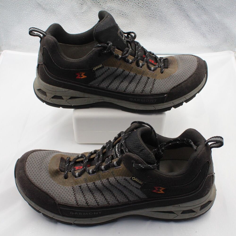 Garmont Men's Hiking Shoes Size 11.5 Gore-Tex GTX Black Brown